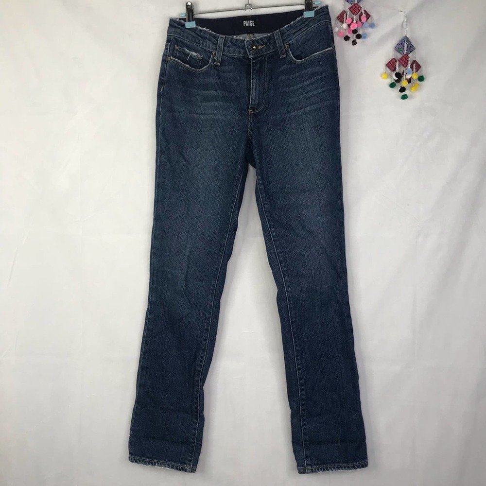 Anthropologies' Paige julia distress “vintage” straight leg jeans  - size 25